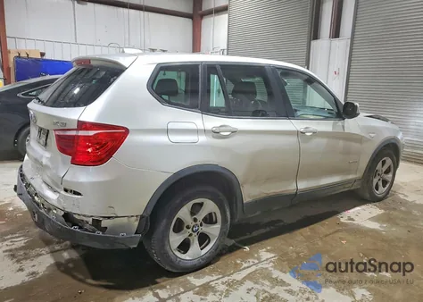 2011 BMW X3 xDrive28I z USA, uszkodzony, nr VIN 5UXWX5C56BL712314